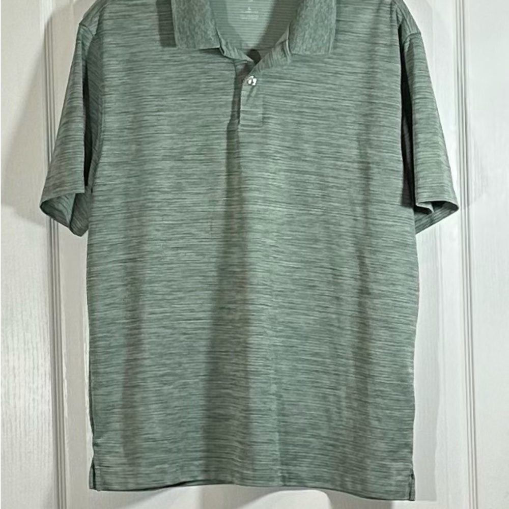 💚EUC💚 Van Heusen Air Classic Fit Multi Green Polo Shirt